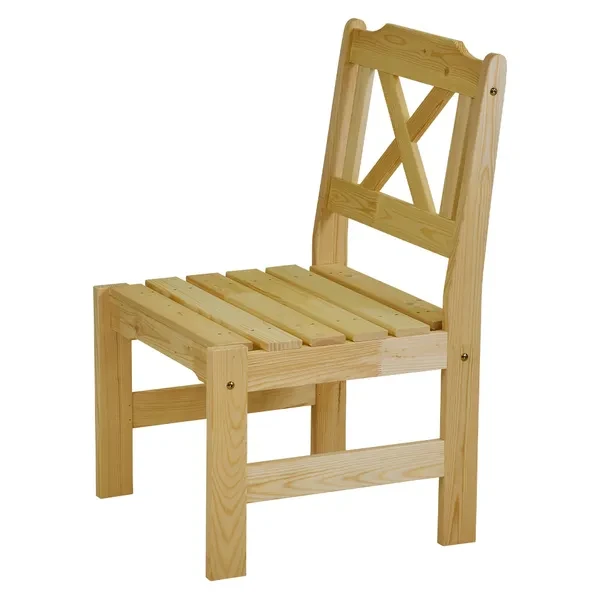 Кресло деревянное для сада, дачи, кафе без подлокотников, Больмен - превью 17