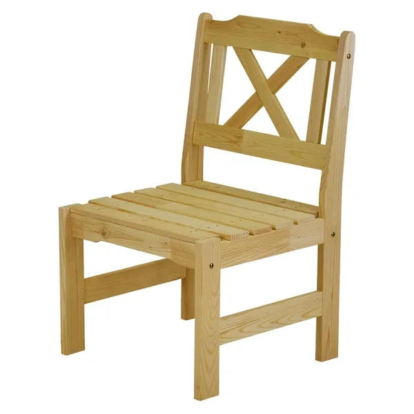 Кресло деревянное для сада, дачи, кафе без подлокотников, Больмен - превью 18