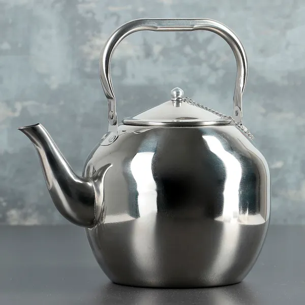 Чайник , 3 л, "Аркадий", нержавеющая сталь