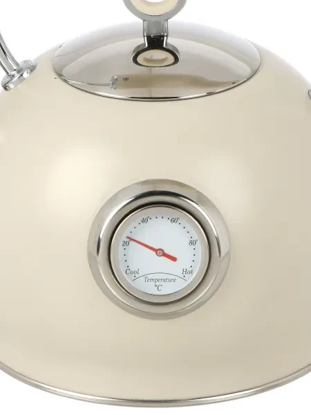 DaniksЧайник нержавеющая сталь 3 л, со свистком, матовый, с датчиком температуры - превью 10