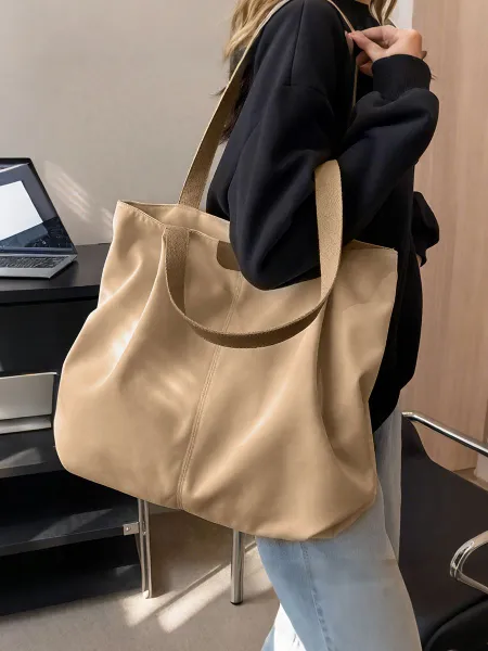 Сумка женская тканевая большая через плечо