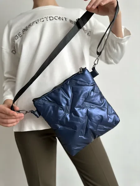 Сумка стеганая Vael / Кросс боди, через плечо, средняя - превью 1