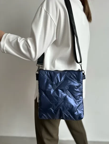 Сумка стеганая Vael / Кросс боди, через плечо, средняя - превью 4