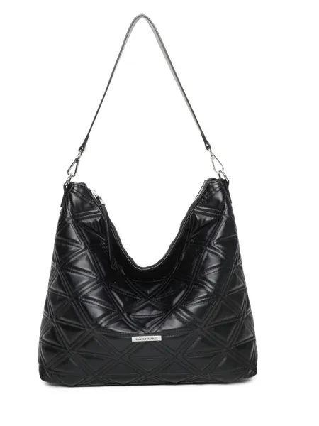 Сумка хобо на плечо средняя - превью 11