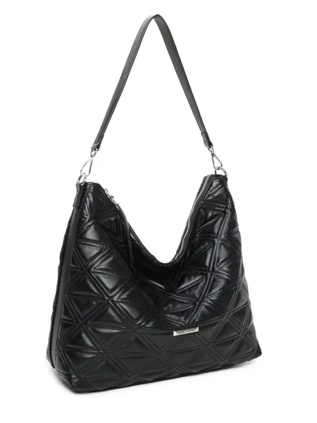 Сумка хобо на плечо средняя