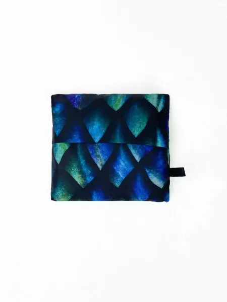 Сумка хозяйственная для продуктов мини, сумка складная шоппер маленькая светлая