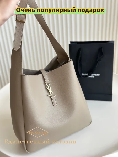 SAINT LAURENT Сумка шоппер, на плечо - превью 1