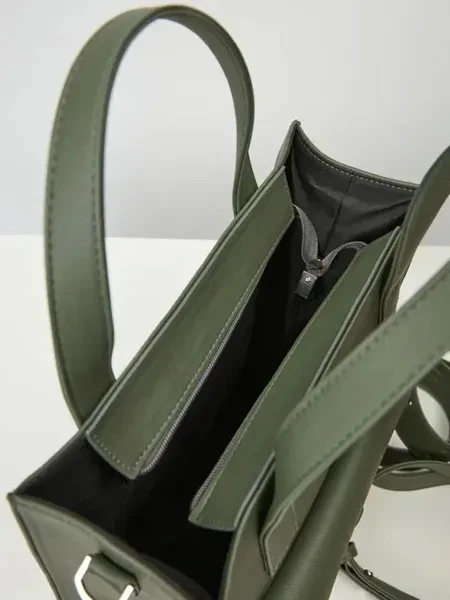 Сумка шоппер "Preppy" лиловая сумка женская на учебу - превью 15