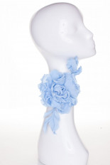 Брошь цветок на шею чокер S21079 - превью 1