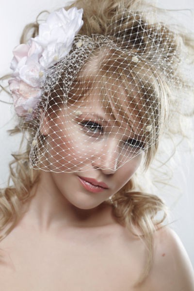 Вуаль с цветами