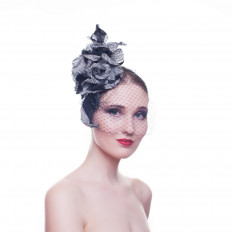 Шляпка для скачек вечерняя - превью 1