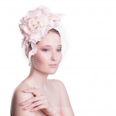 Свадебная шляпка с вуалью - превью 1