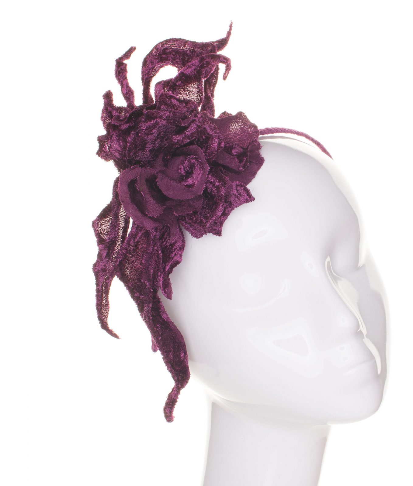 Шляпка на скачки вуалетка