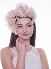 Венок из шелковых роз - превью 1