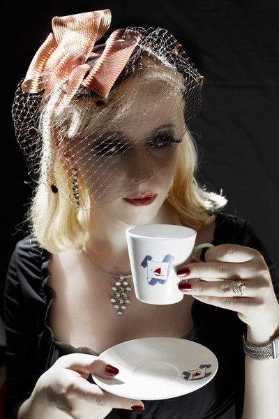 Коктейльная шляпка