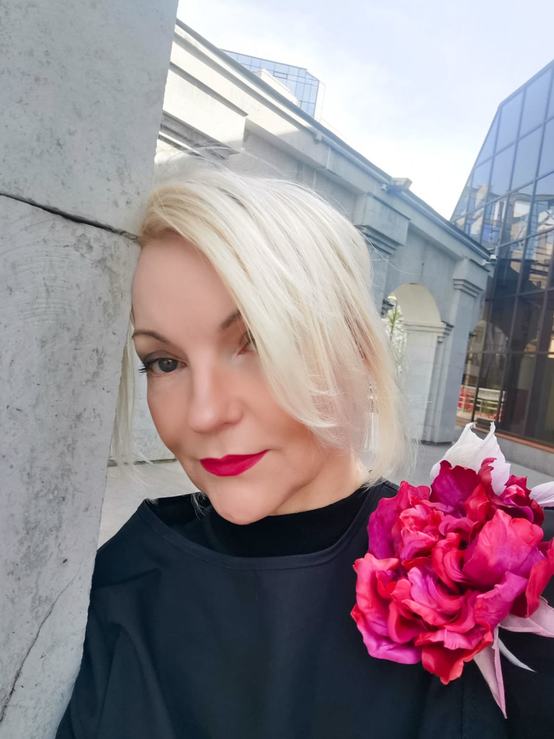 Брошь-роза «Enjoy» - 1