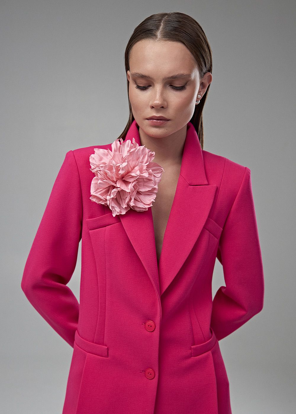 Брошь цветок в винтажном стиле для ретро‑луков - 1