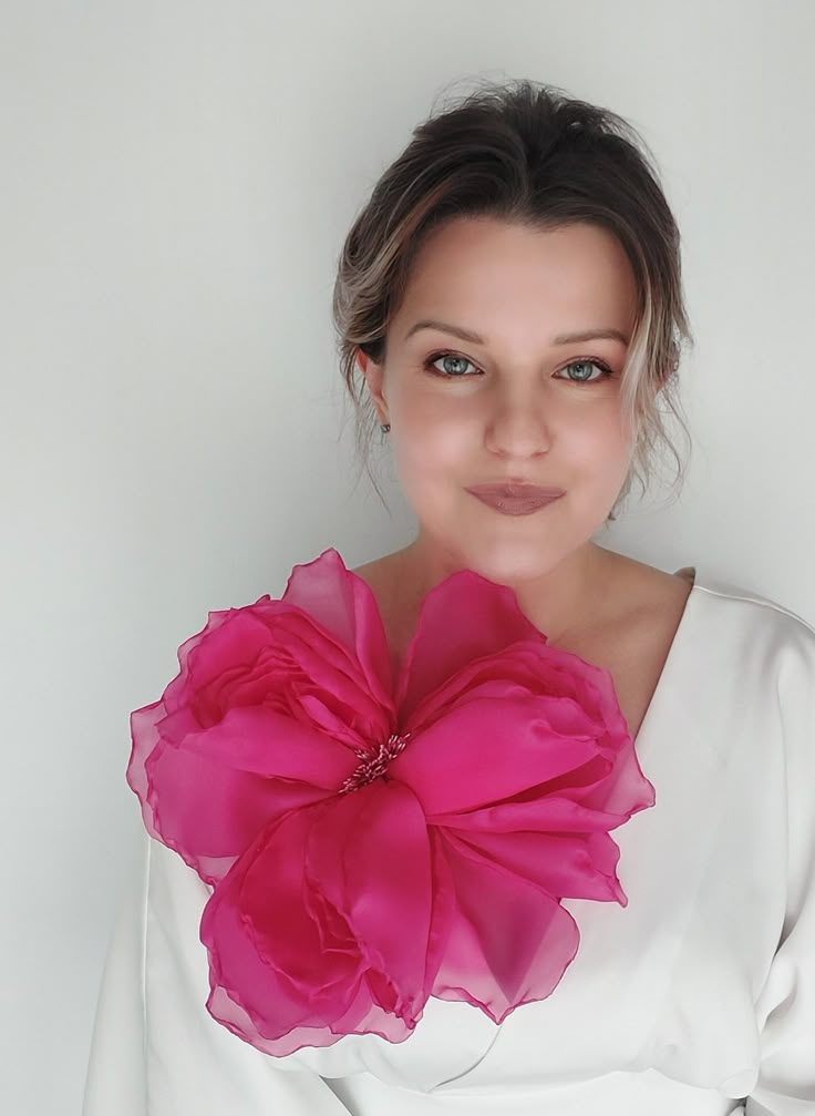 Брошь цветок мульти‑функциональная для аксессуаров - 1