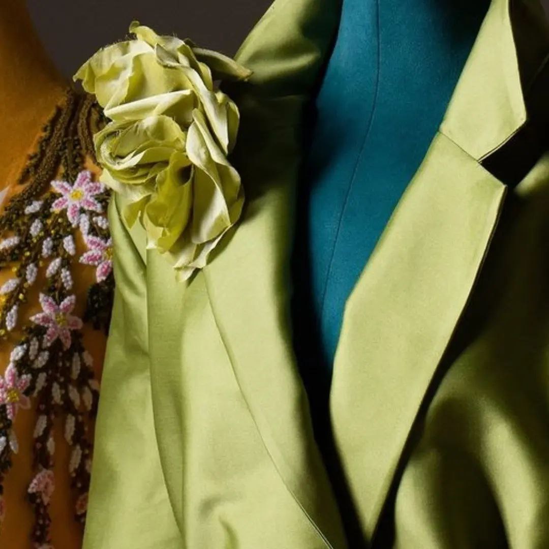 Броши цветы неоновые - 2