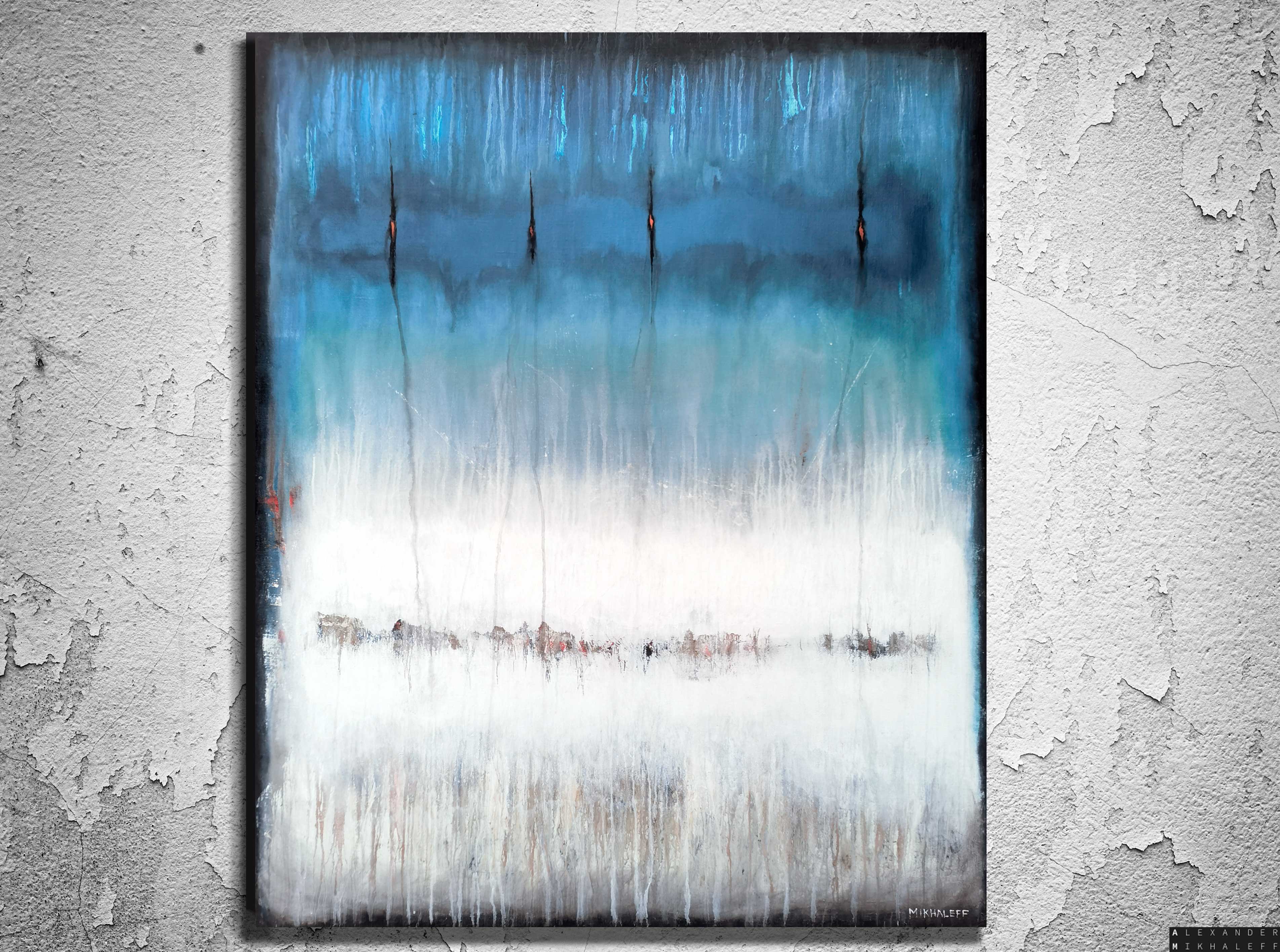 Картина для интерьера абстрактная - 4