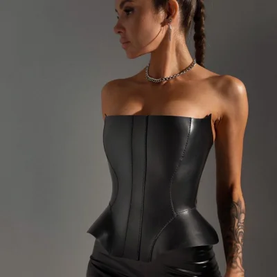 Корсет кожаный. Корсет из натуральной кожи - превью 4