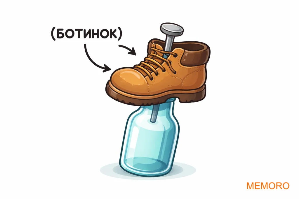 Английский через образы: 50 слов. Мнемоколода