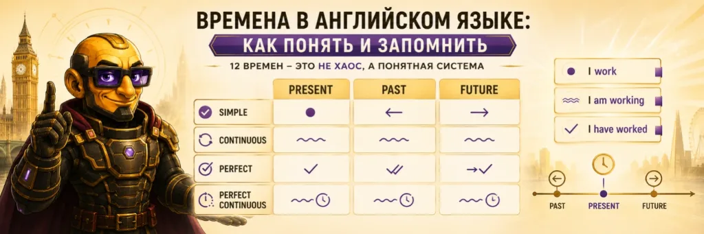 Времена в английском языке: как понять и запомнить