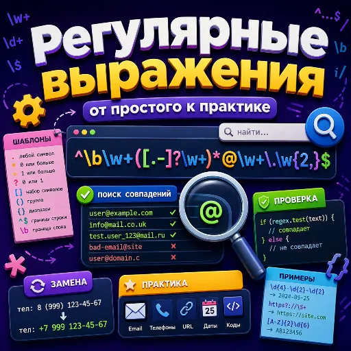 Регулярные выражения: от простого к практике