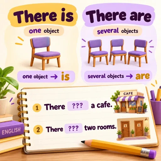 There is / There are - английский для начинающих