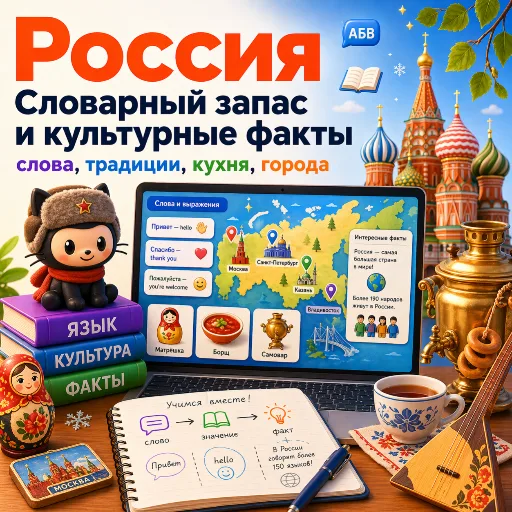 Словарный запас и культурные факты о России
