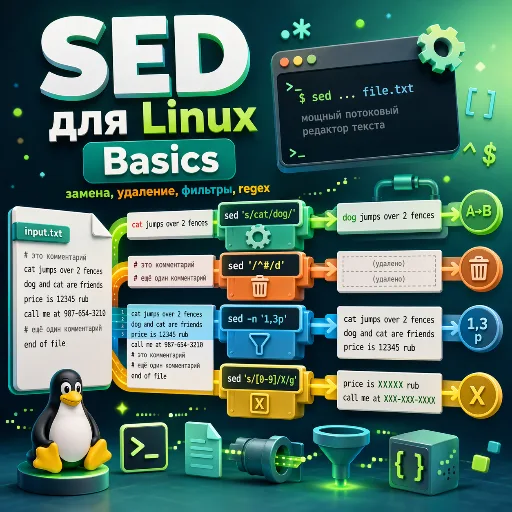 SED для Linux - Basics