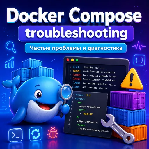 Docker Compose troubleshooting - частые проблемы и диагностика