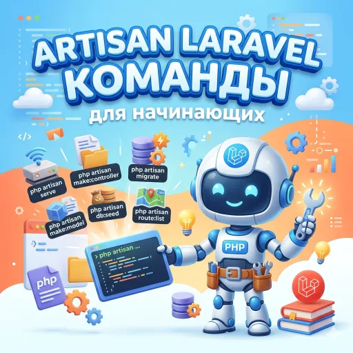 Artisan Laravel команды для начинающих