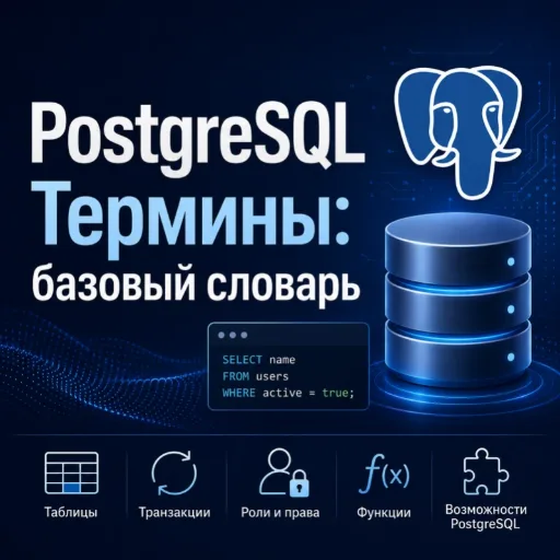 PostgreSQL Термины: базовый словарь
