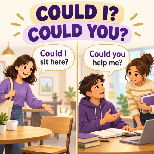 Could I / Could you - вежливые просьбы
