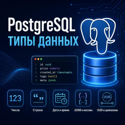 PostgreSQL типы данных