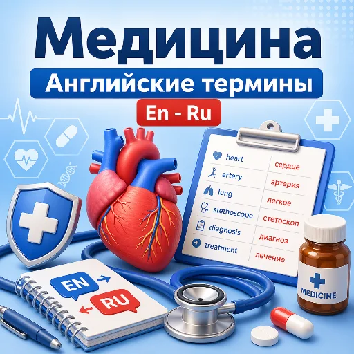 Медицина. Английские термины. En - Ru