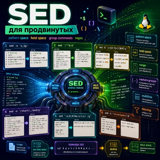 SED для продвинутых