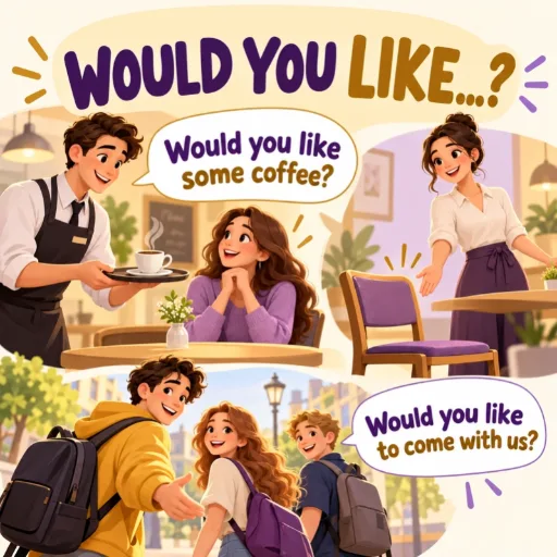 Would you like...? - предложения и приглашения