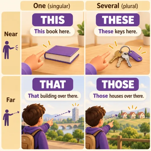 This / That / These / Those - английский для начинающих