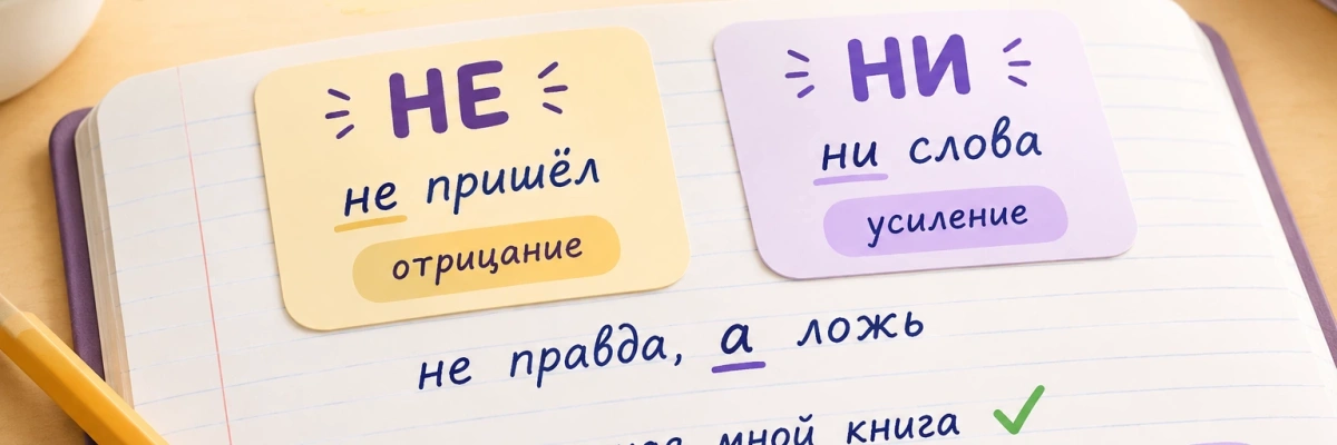 НЕ и НИ - как правильно писать
