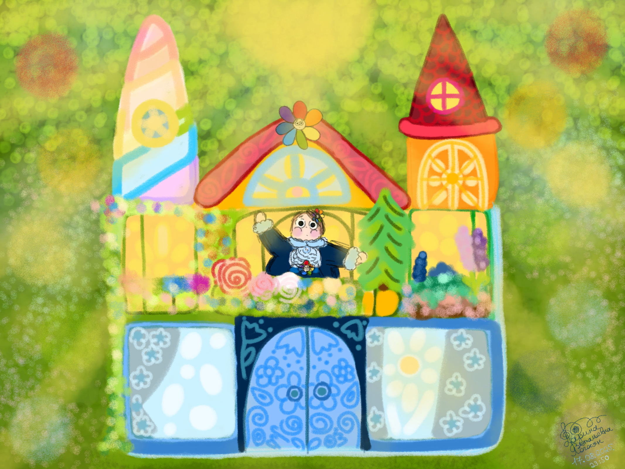 Домик в саду