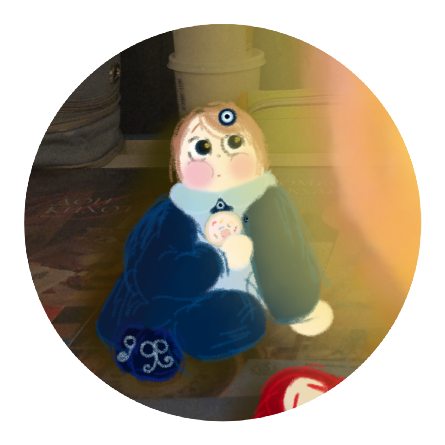 Фрагмент картинки «Огонёк»