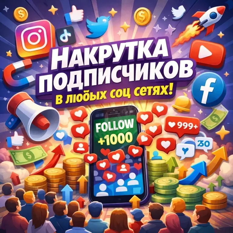 накрутка подписчиков