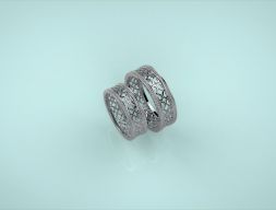 Помолвочные кольца 3D модель