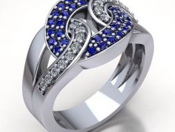 КОЛЬЦО МОДЕЛЬ 453 3D модель