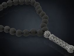 Браслет из бисера с узорами 306 3D модель