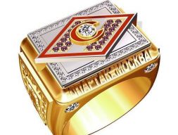 Кольцо Спартак Москва 3D модель