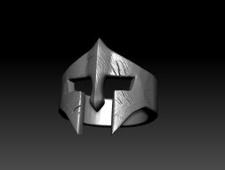Кольцо для спартанского шлема Модель STL Модель для 3D печати