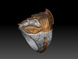 Спартанское кольцо 3D модель 3D модель